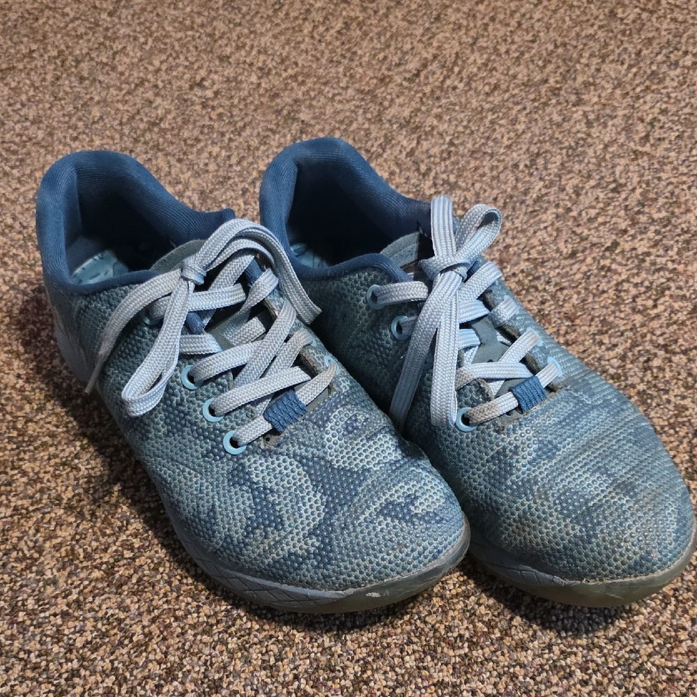 NOBULL Teal filigree Sneakers